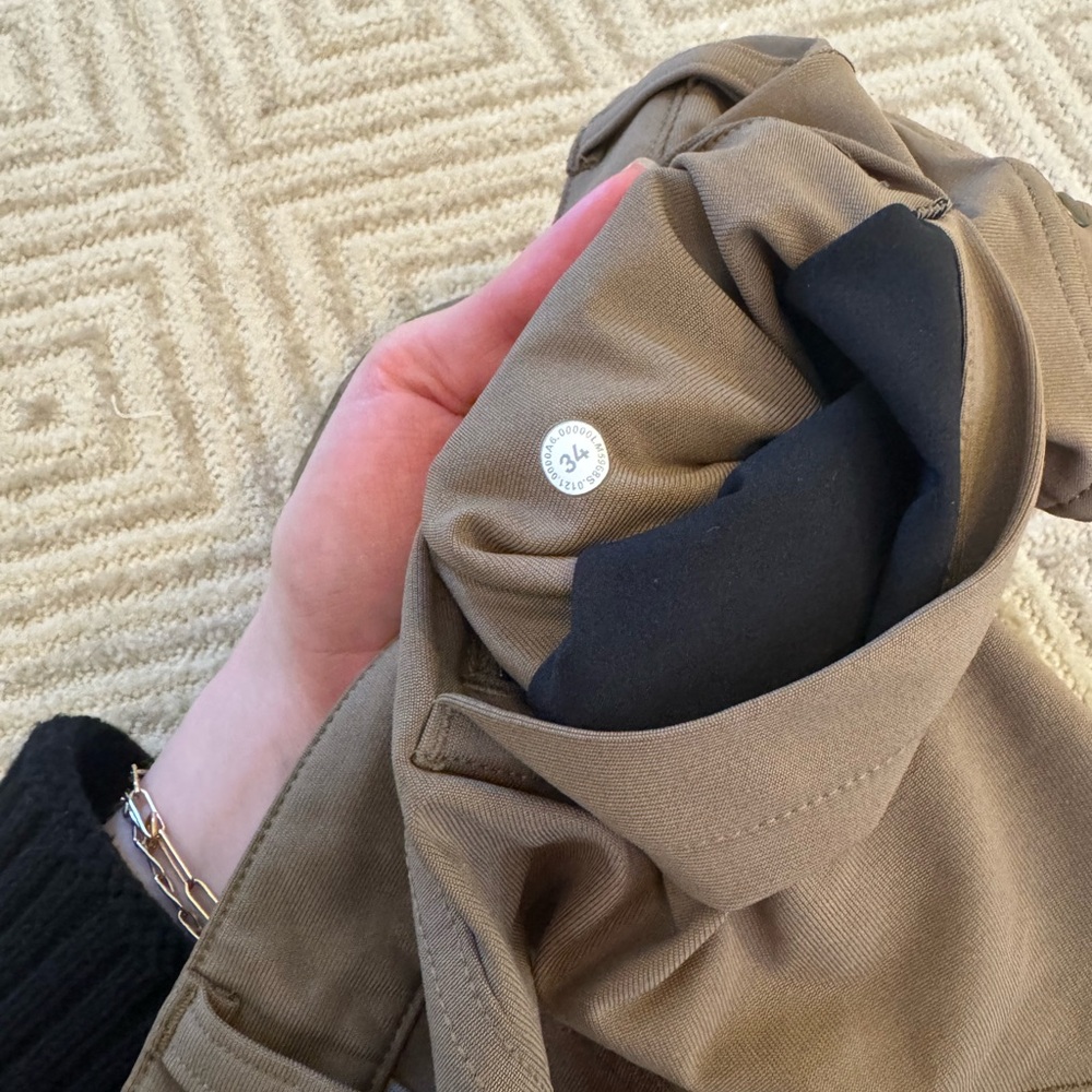 lululemon Tan ABC pant